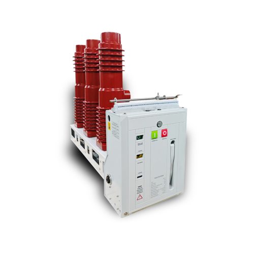 اوپری آؤٹ لیٹ سائیڈ کے ساتھ 36KV سرایت شدہ کھمبے انڈور ویکیوم سرکٹ بریکر