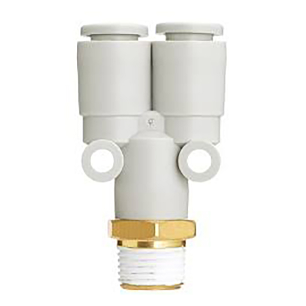 KQ2U / KQ2UD سیریز Y-Type ملٹی پورٹ پش ان فٹنگز
