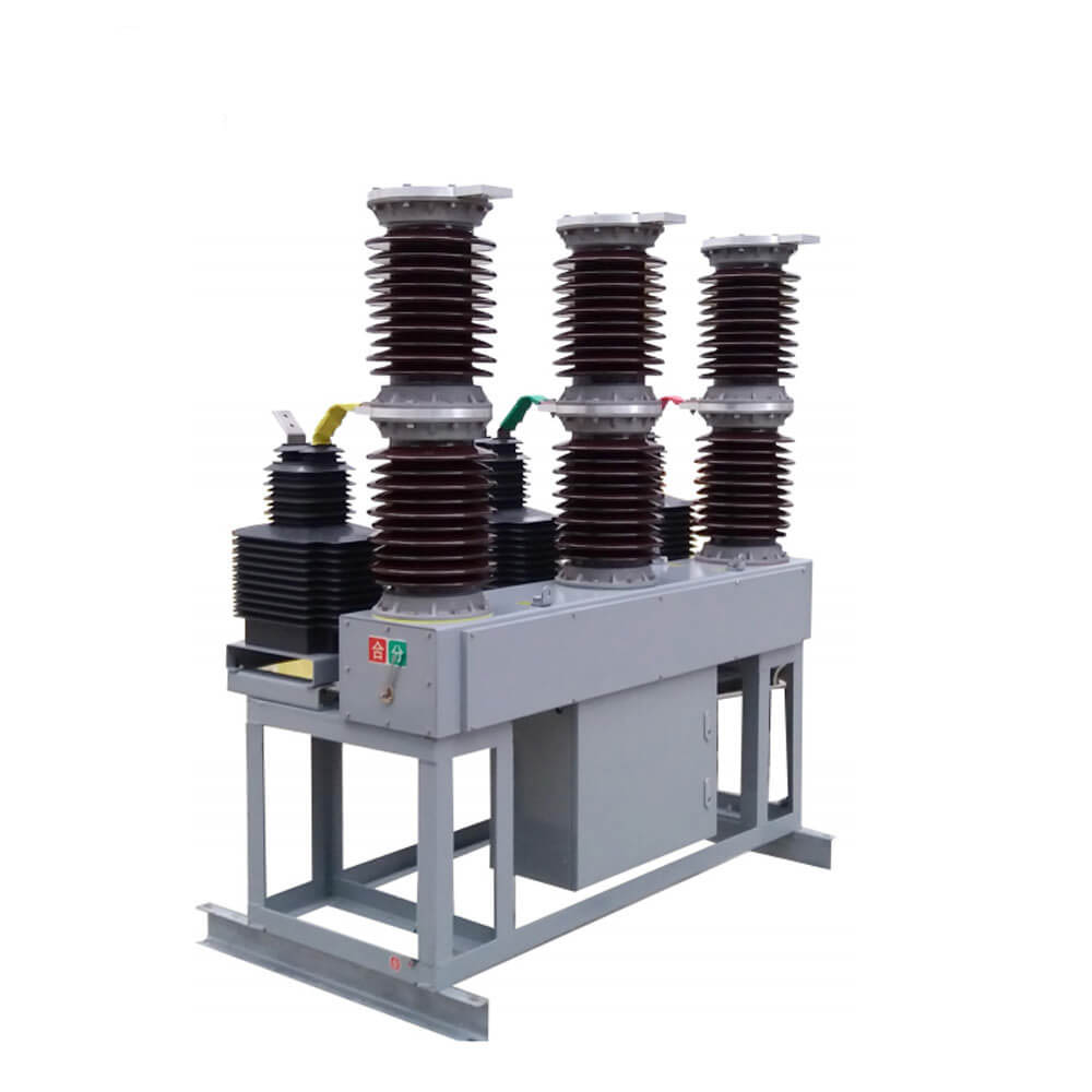 ZW7-40.5KV ہائی وولٹیج 3 پولس سوئچ 35KV H.V. آؤٹ ڈور ویکیوم سرکٹ بریکر